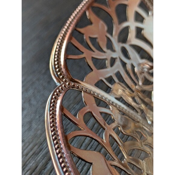 WMF Germany Art Nouveau Silverplated Bowl Ornate Floral Candy Dish Marked - Picture 13 of 16